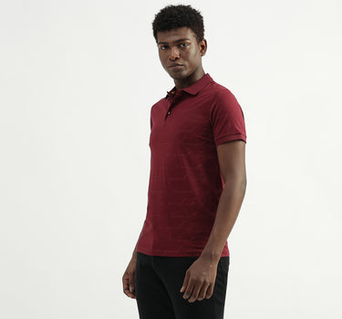 Cotton Printed Polo Collar Mens T-shirts