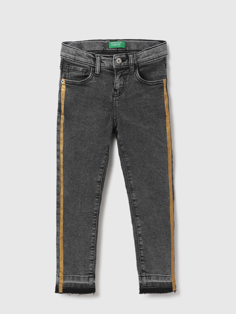 United Colors Of Benetton Girls Solid Skinny Fit Jeans