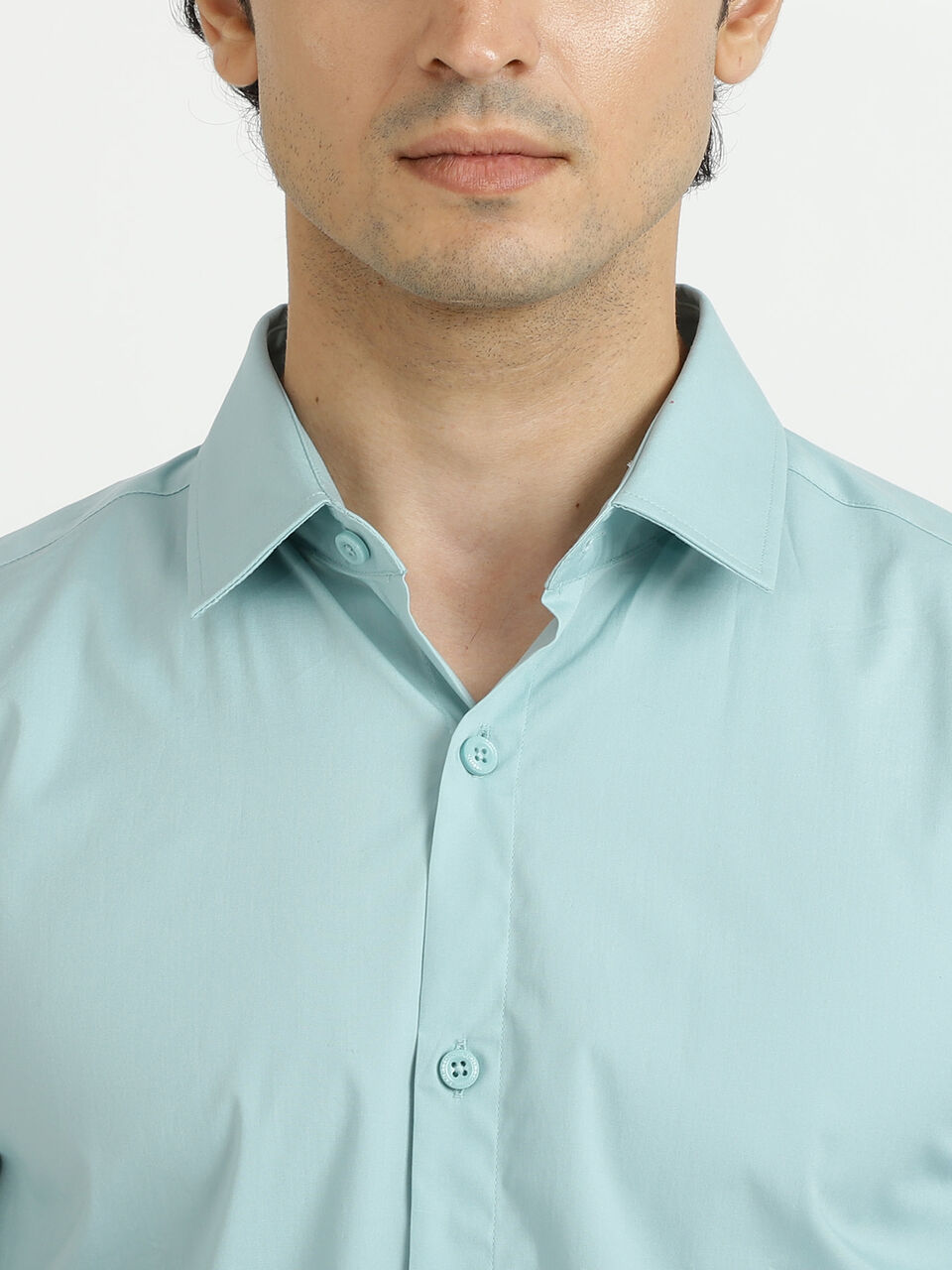 Buy Sky Blue Shirts for Men by UNITED COLORS OF BENETTON Online