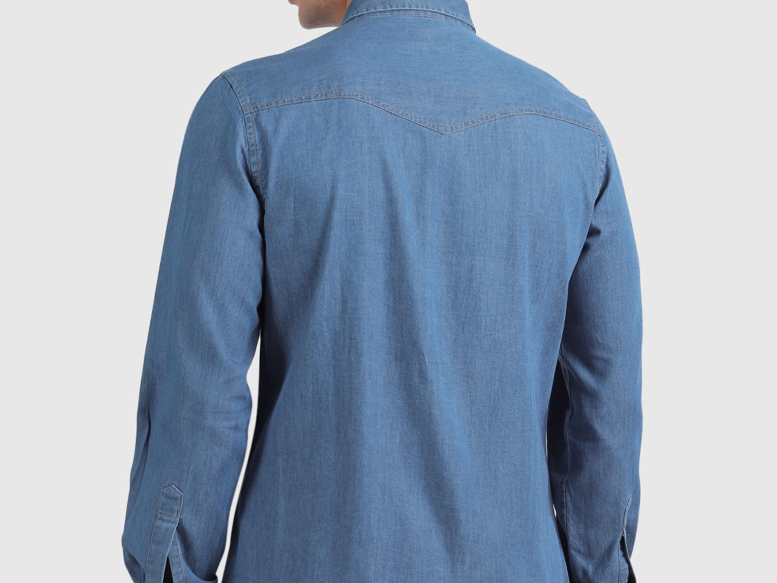 Buy United Colors of Benetton Blue Denim Jacket online