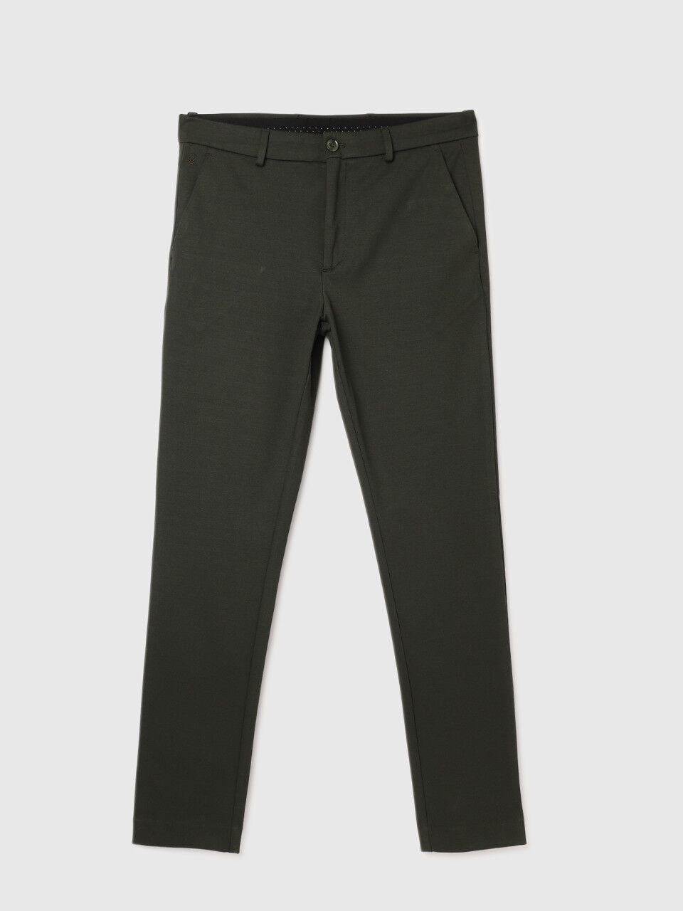 United Colors Of Benetton Mens Slim Fit Solid Trousers Buy United Colors  Of Benetton Mens Slim Fit Solid Trousers Online at Best Price in India   NykaaMan
