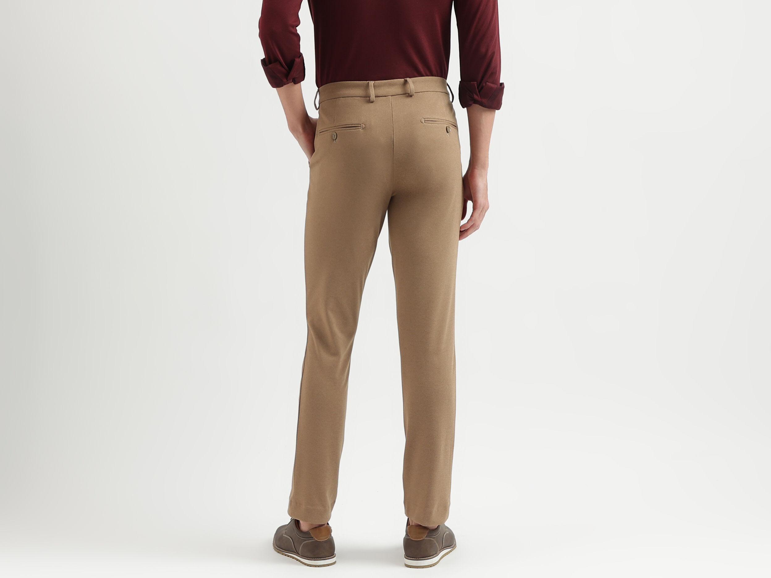 Buy United Colors of Benetton Men's Slim Trousers (23P4BIST1018I903_903 at  Amazon.in