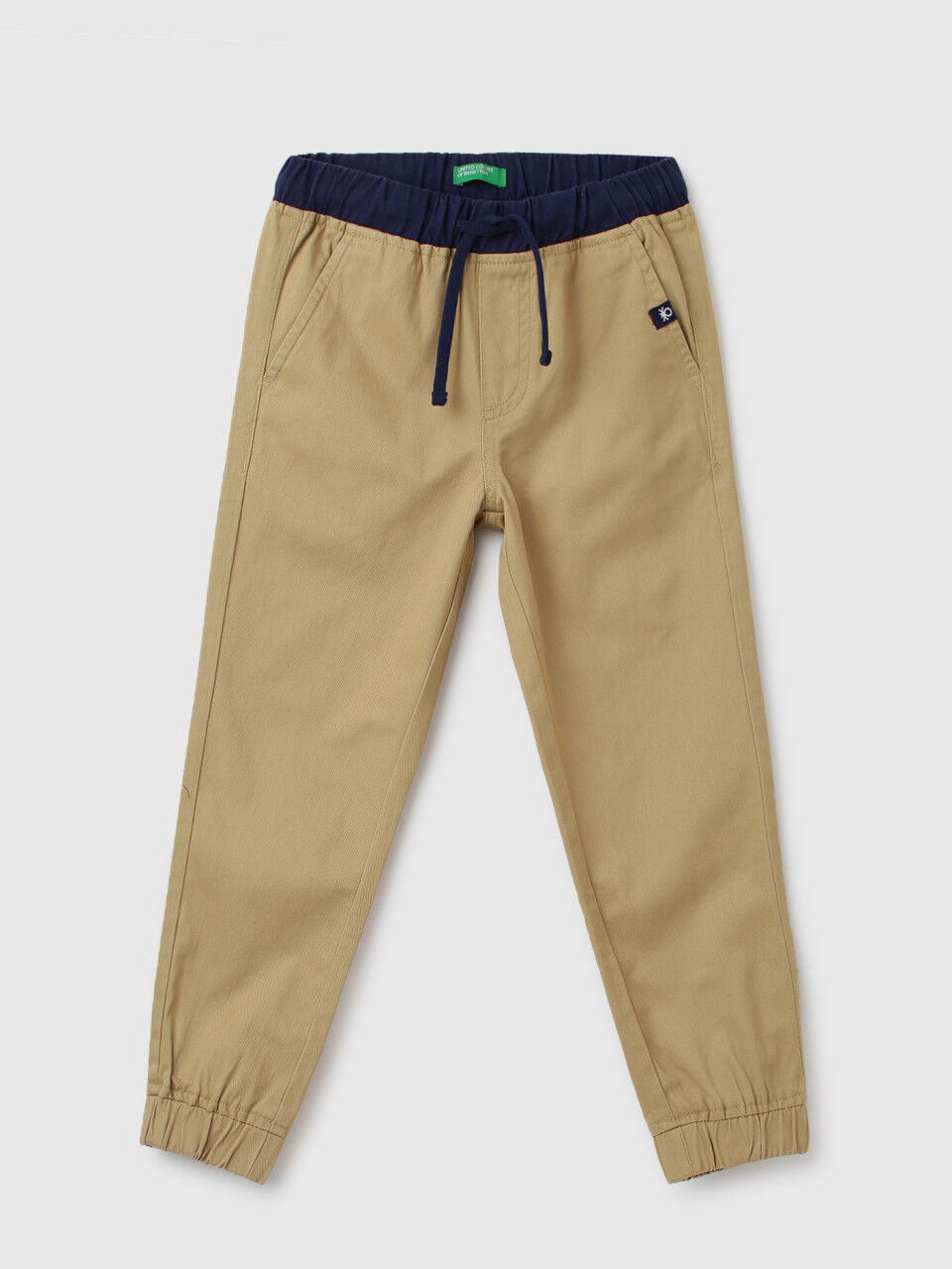 Boys Solid Joggers Fit Trousers