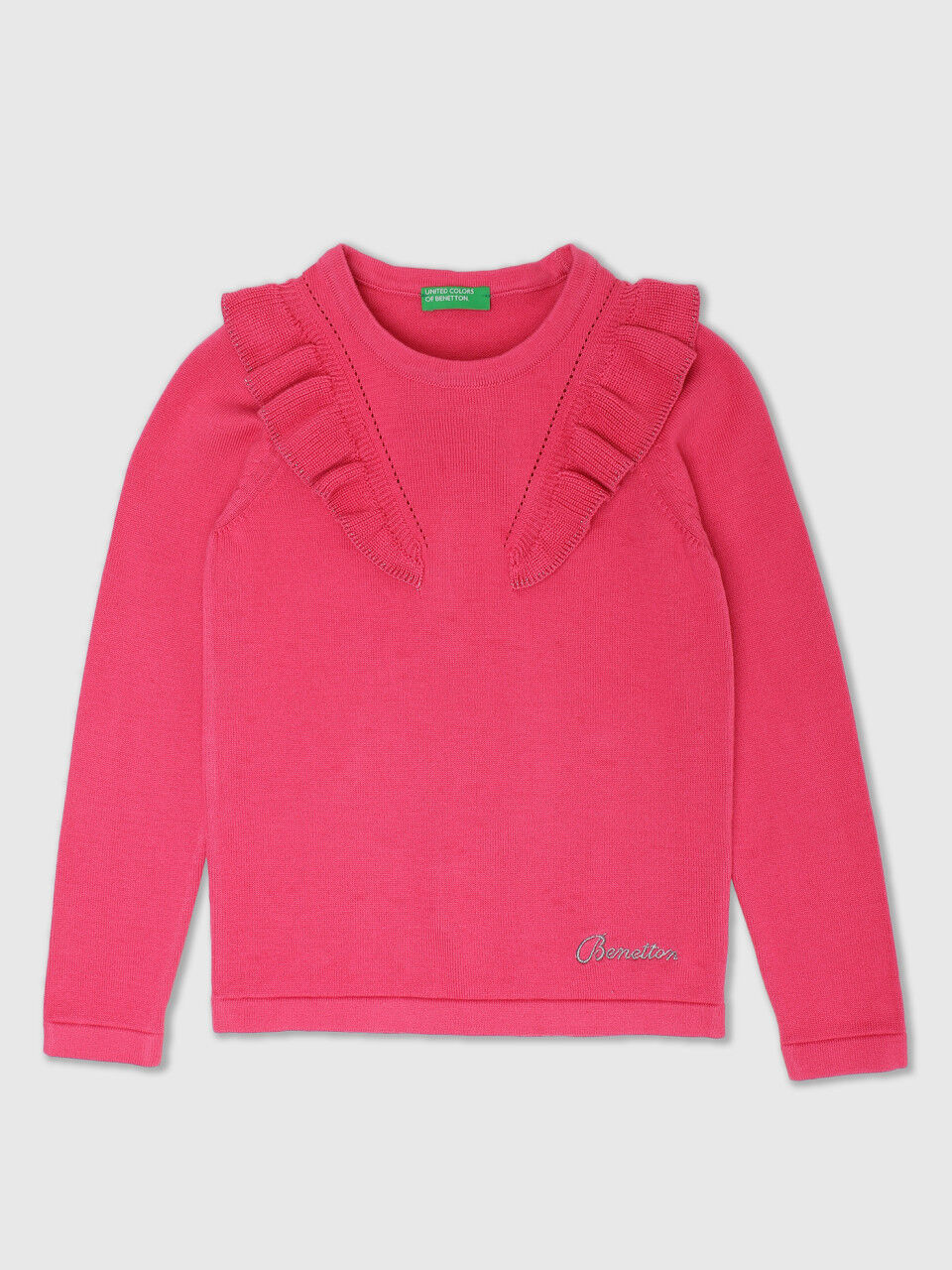 KIDS FASHION Jumpers & Sweatshirts Basic discount 95% Navy Blue 6-9M Benetton sweatshirt 