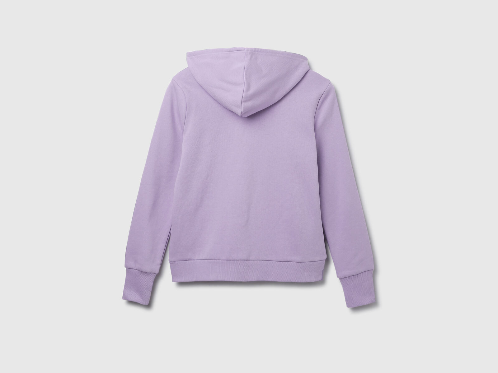 Girls Purple Solid Regular Fit Sweatshirt