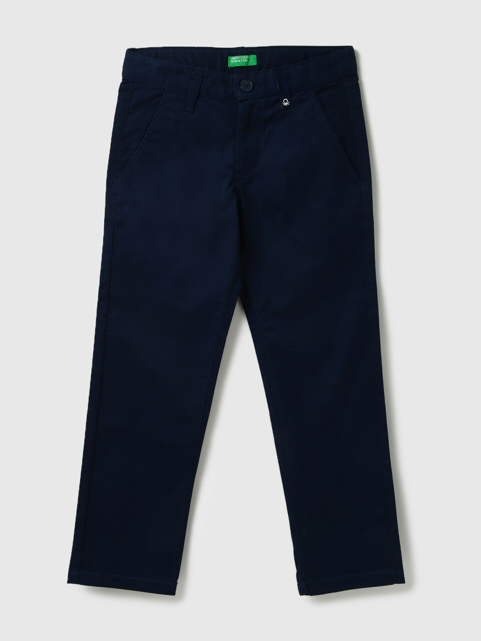 Boys Solid Regular Fit Trousers