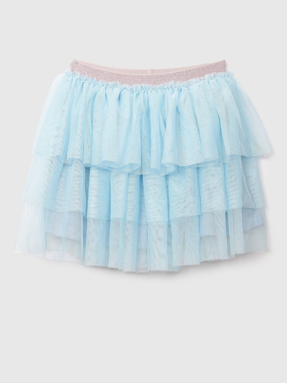 United Colors Of Benetton Girls Sky Mini Tulle Skirt
