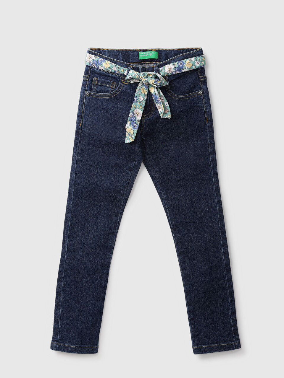 United Colors Of Benetton Basic Jeans With Belt