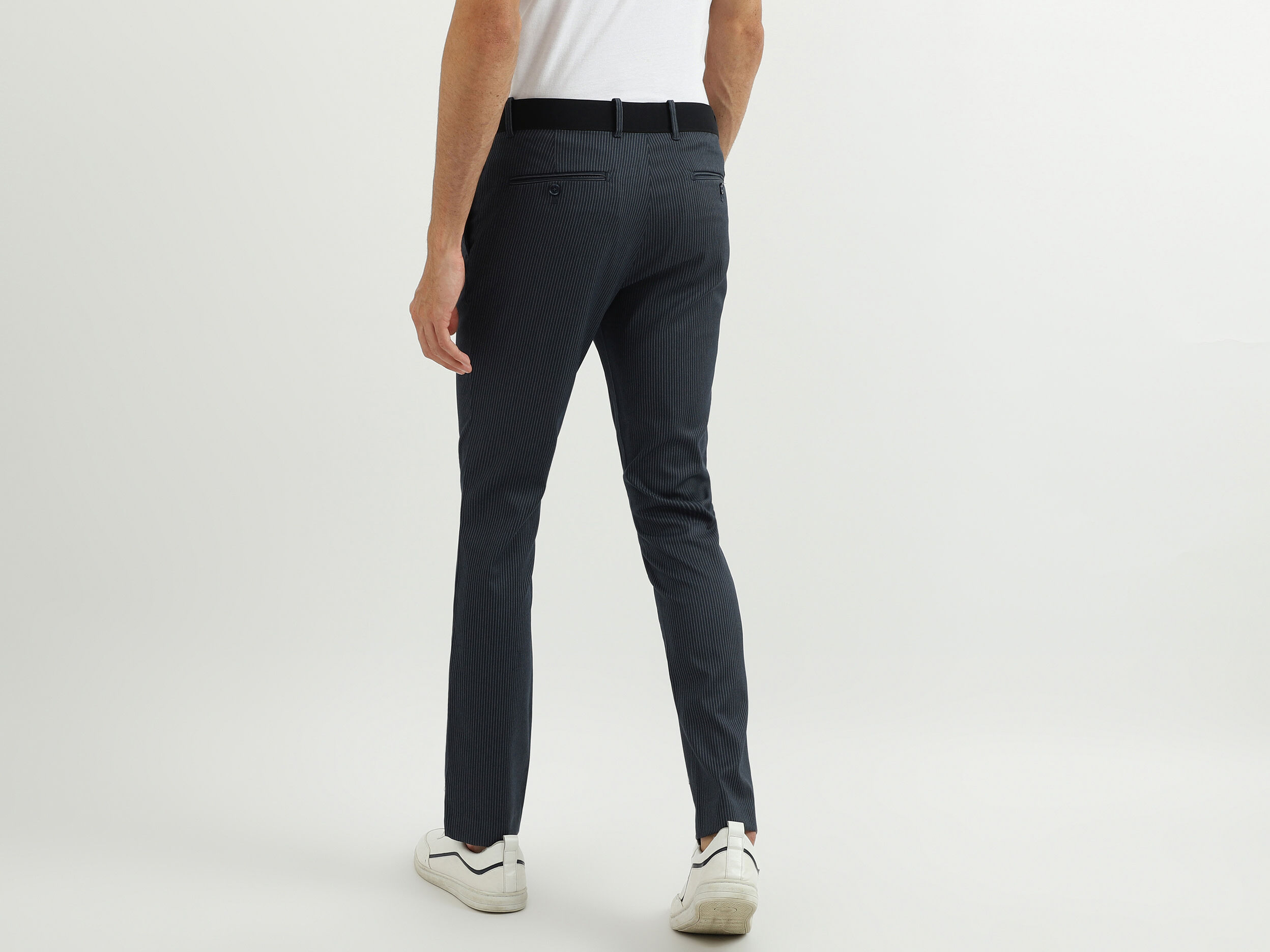 Buy Louis Philippe Navy Trousers Online  724061  Louis Philippe
