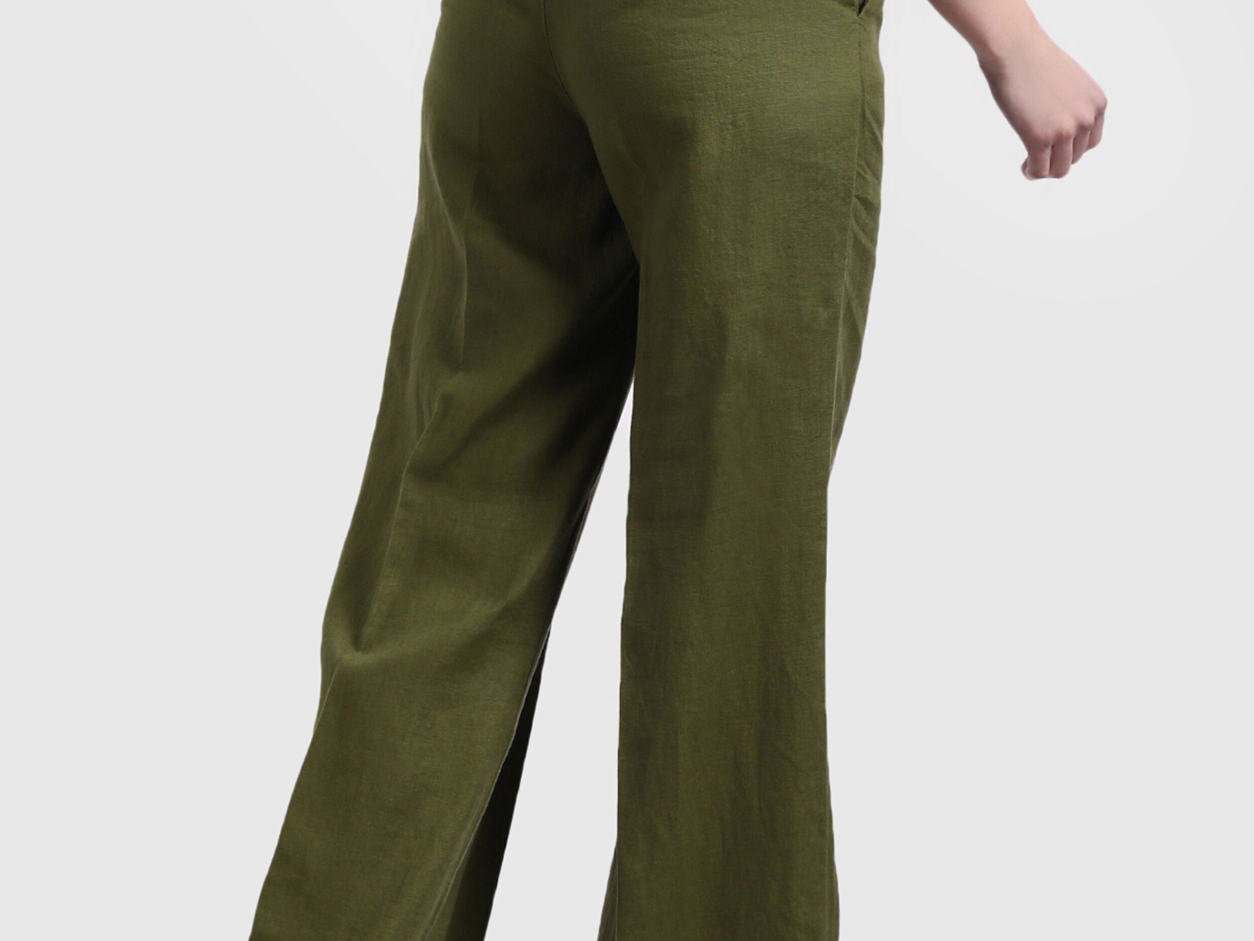 United Colors Of Benetton Linen Trousers  Buy United Colors Of Benetton  Linen Trousers online in India