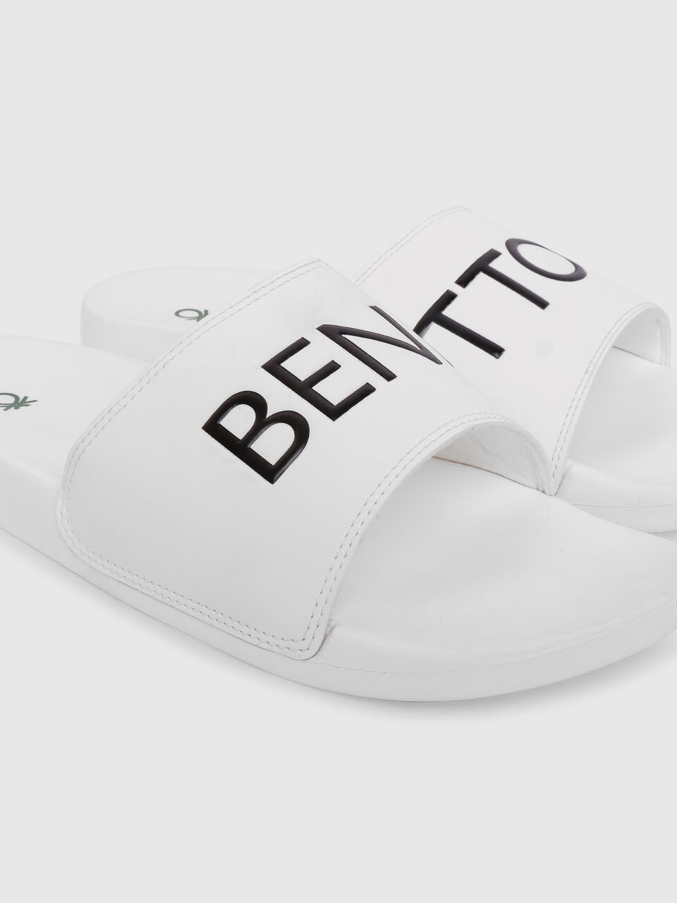 Basic Eva Slides - White | Benetton