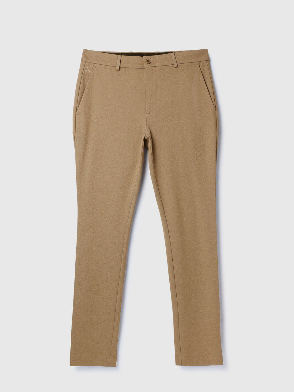 fcity.in - Mancrew Men Solid Khaki Trousers Pack 2 / Mancrew Men Trousers
