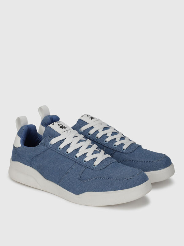 Canvas Solid Sneakers