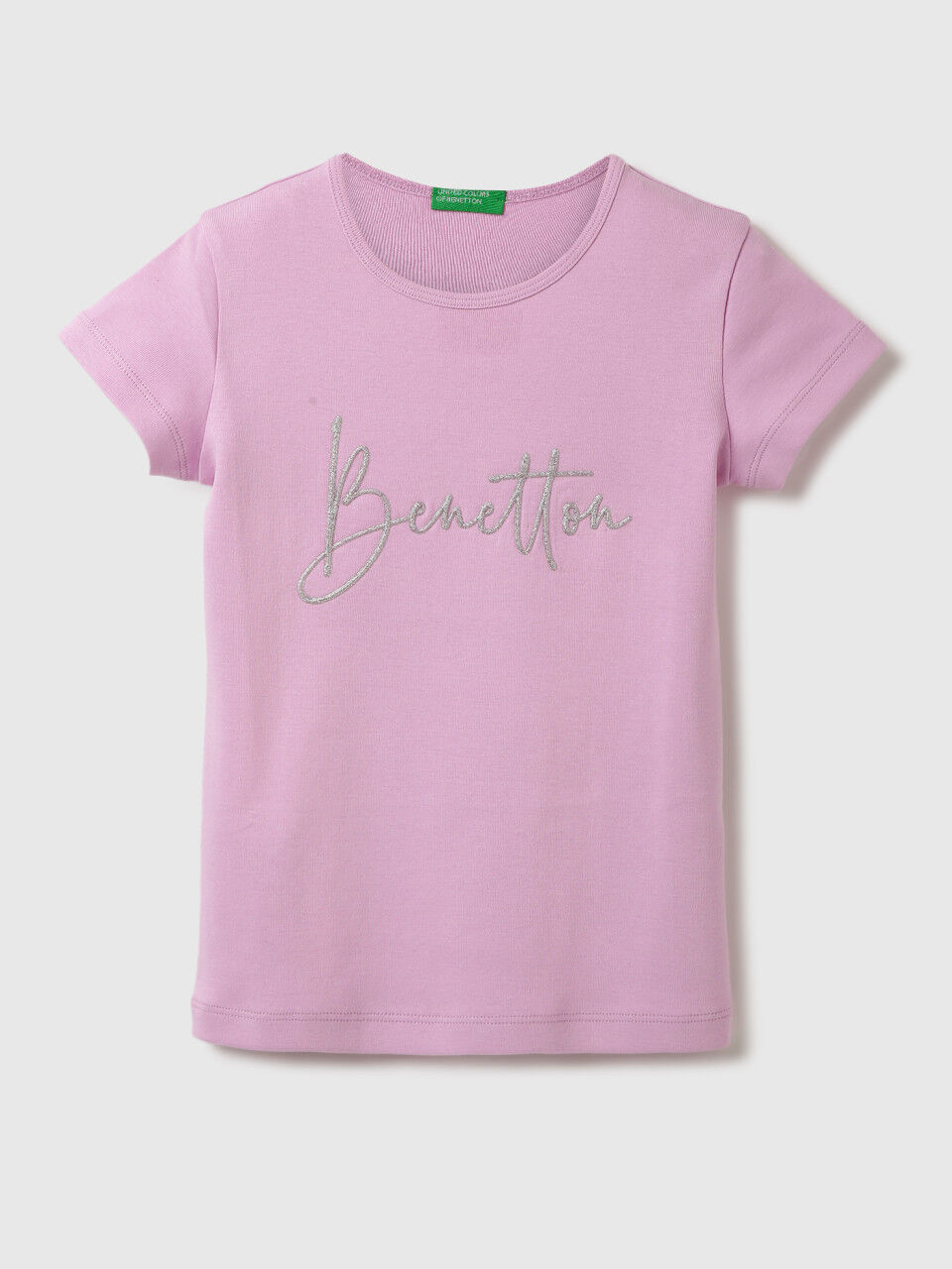 United Colors of Benetton Girls Glitted Round Neck Top