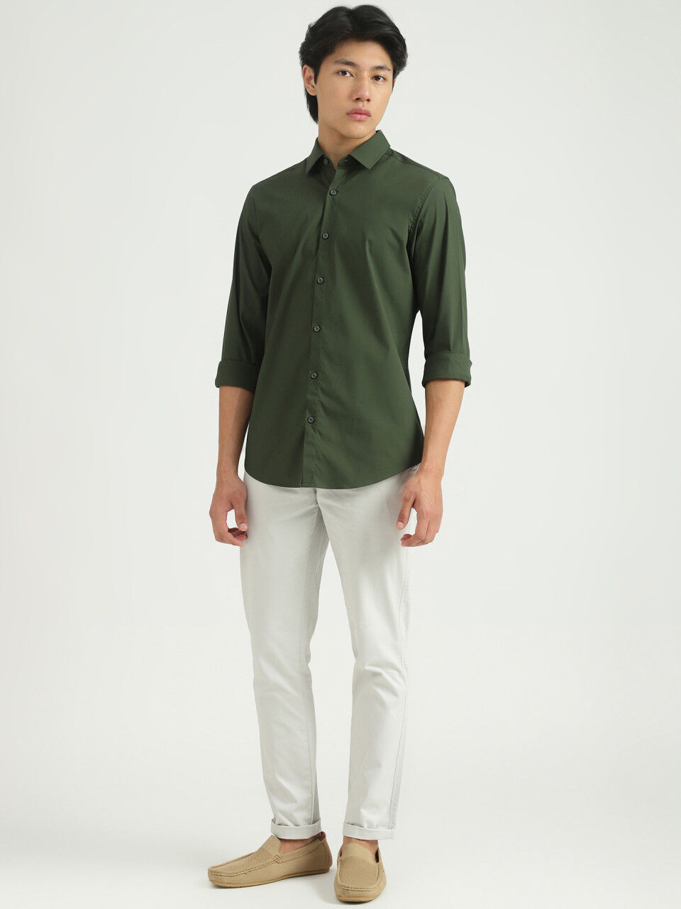 United Colors of Benetton Men Solid Shirt