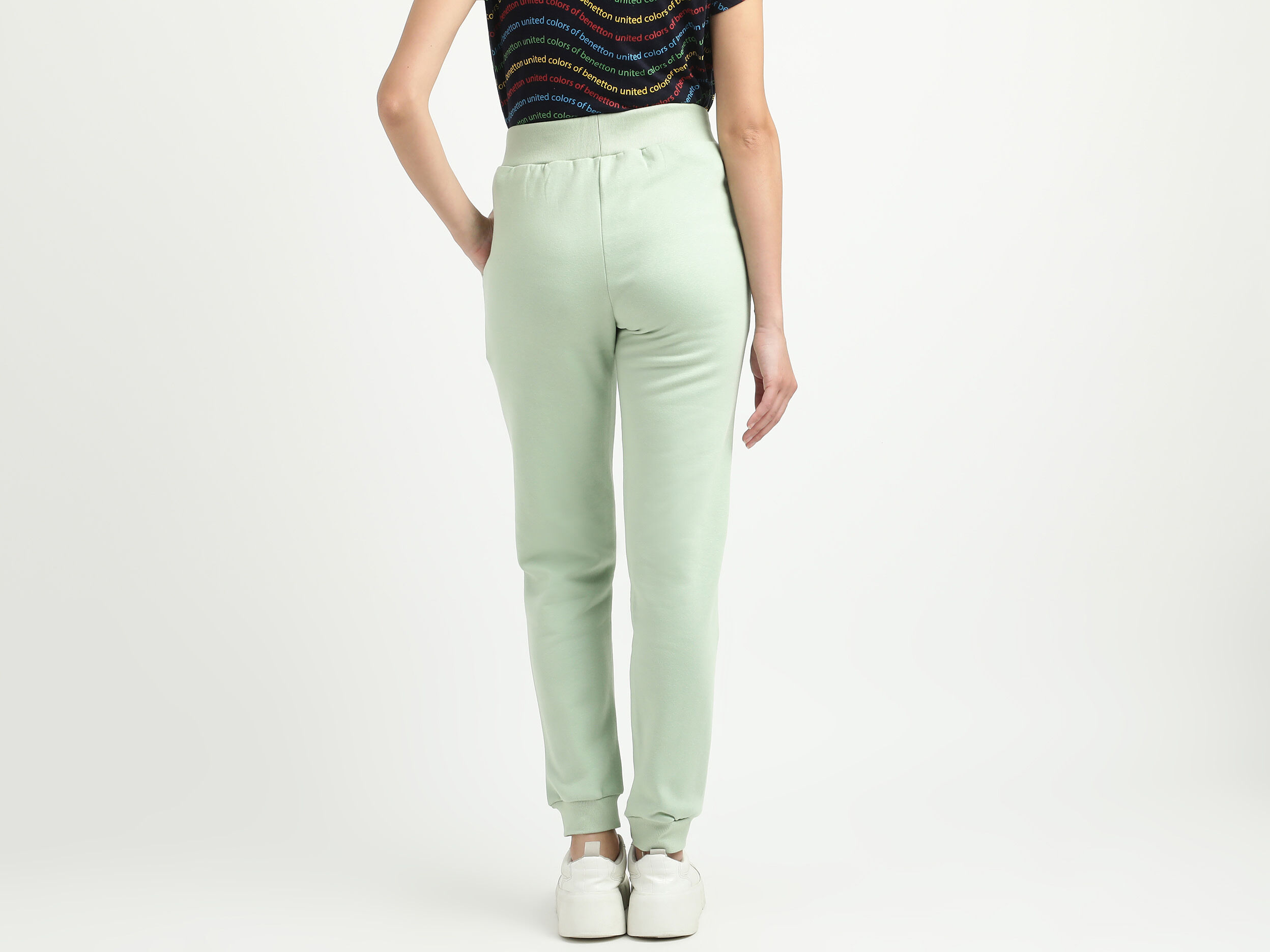 Slouchy Trousers, Women, Light Green | MO Womens Trousers ⋆ Lolofwarcraft