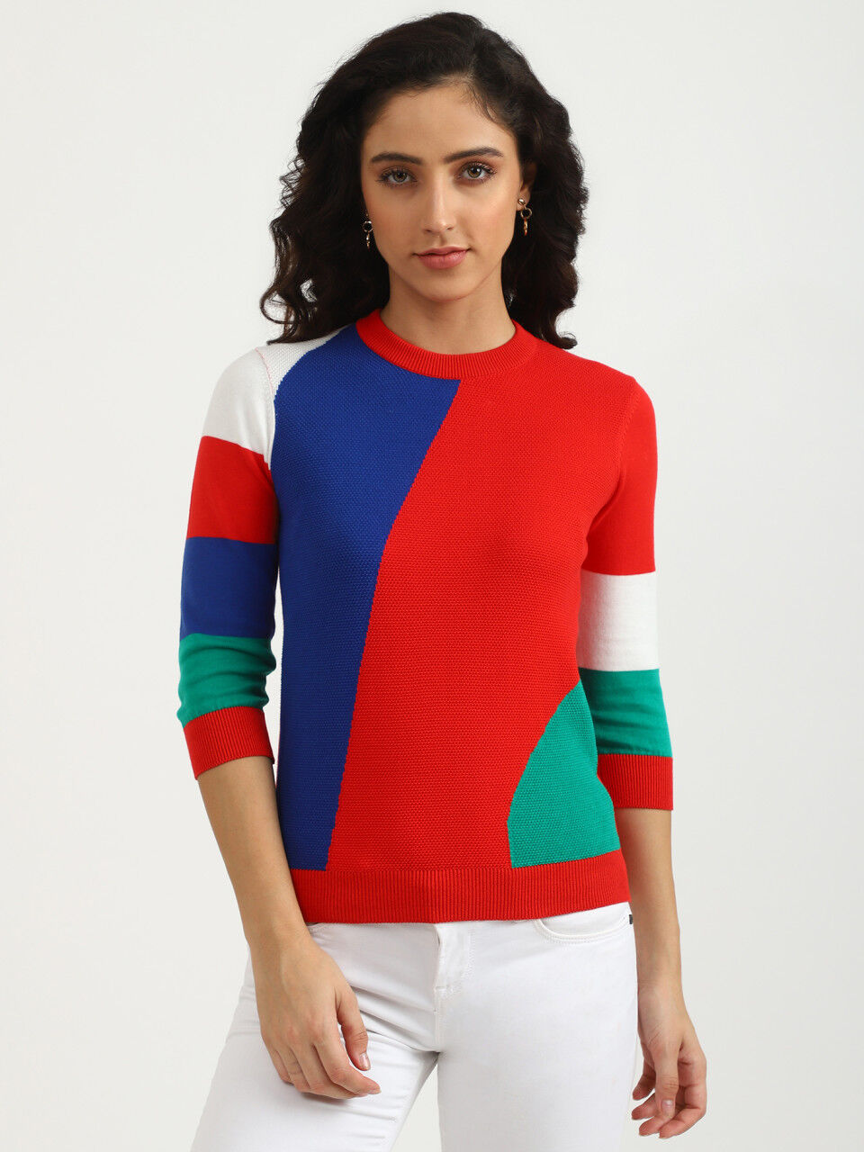 WOMEN FASHION Jumpers & Sweatshirts Jumper Casual discount 98% United colors of benetton jumper Yellow M 