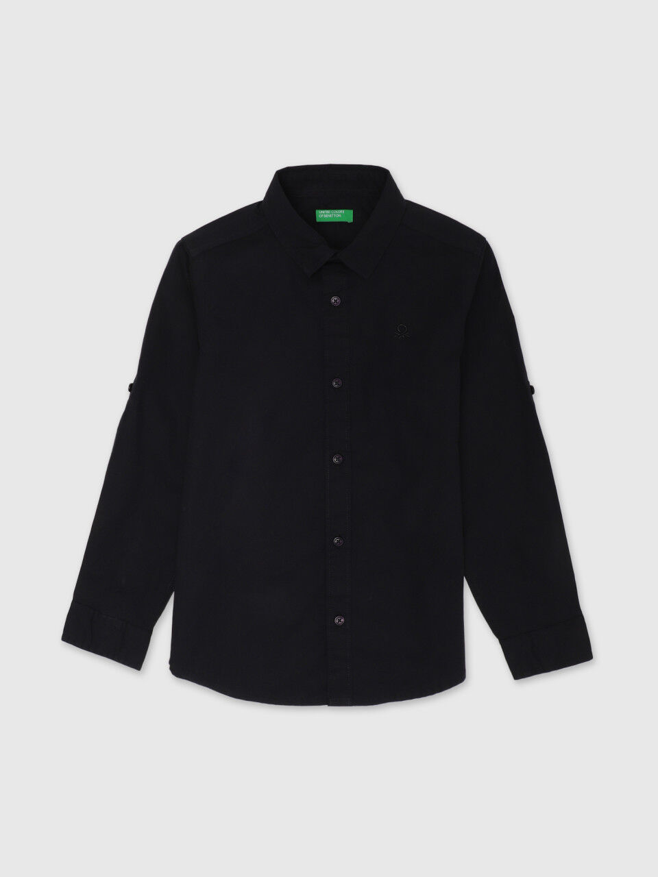 United Colors Of Benetton Boys Long Sleeve Solid Shirt