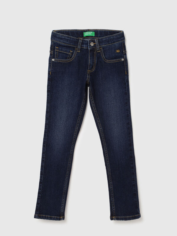 Solid Slim Fit Jeans