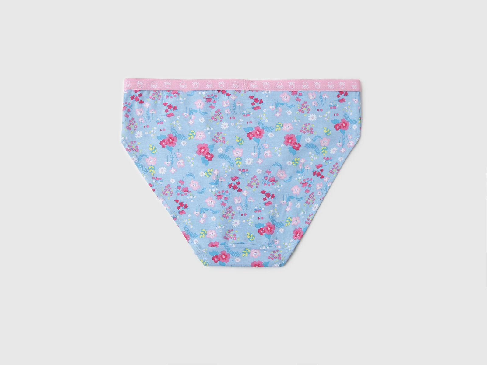 United Colors of Benetton Kids Light Pink & Yellow Printed Panties (Pack Of  2)