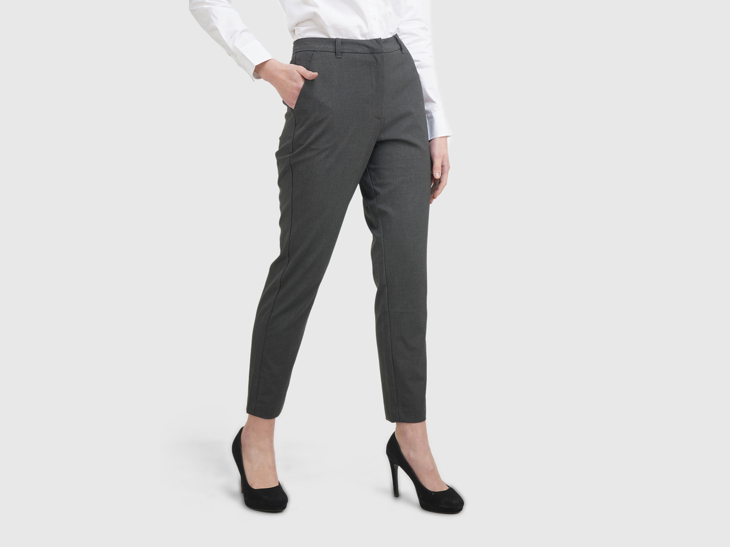 Buy Maroon Pants for Women by De Moza Online | Ajio.com