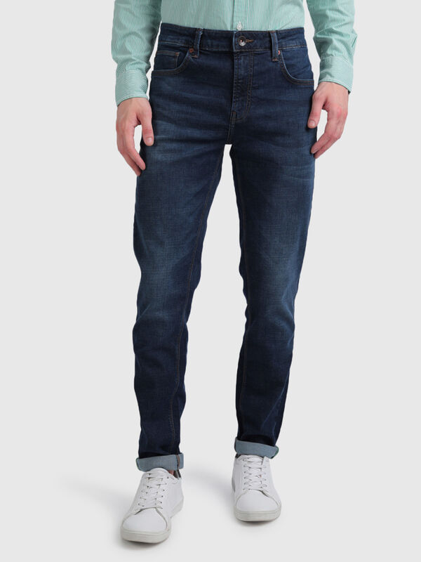Mid Shade Washed  Skinny Jeans