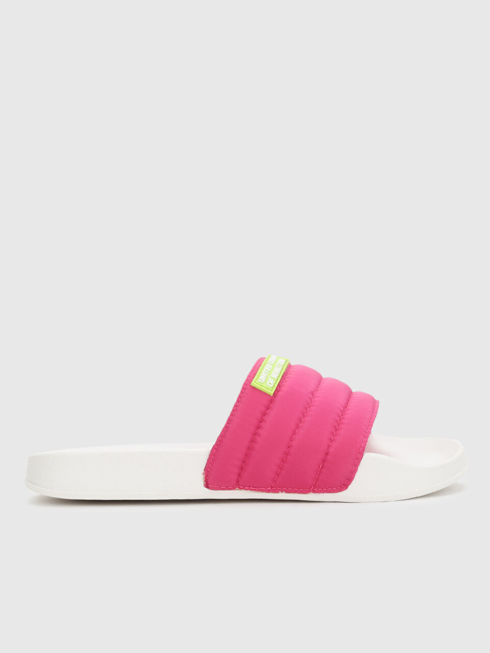 United Colors of Benetton Women Quilted Slip-On Sliders