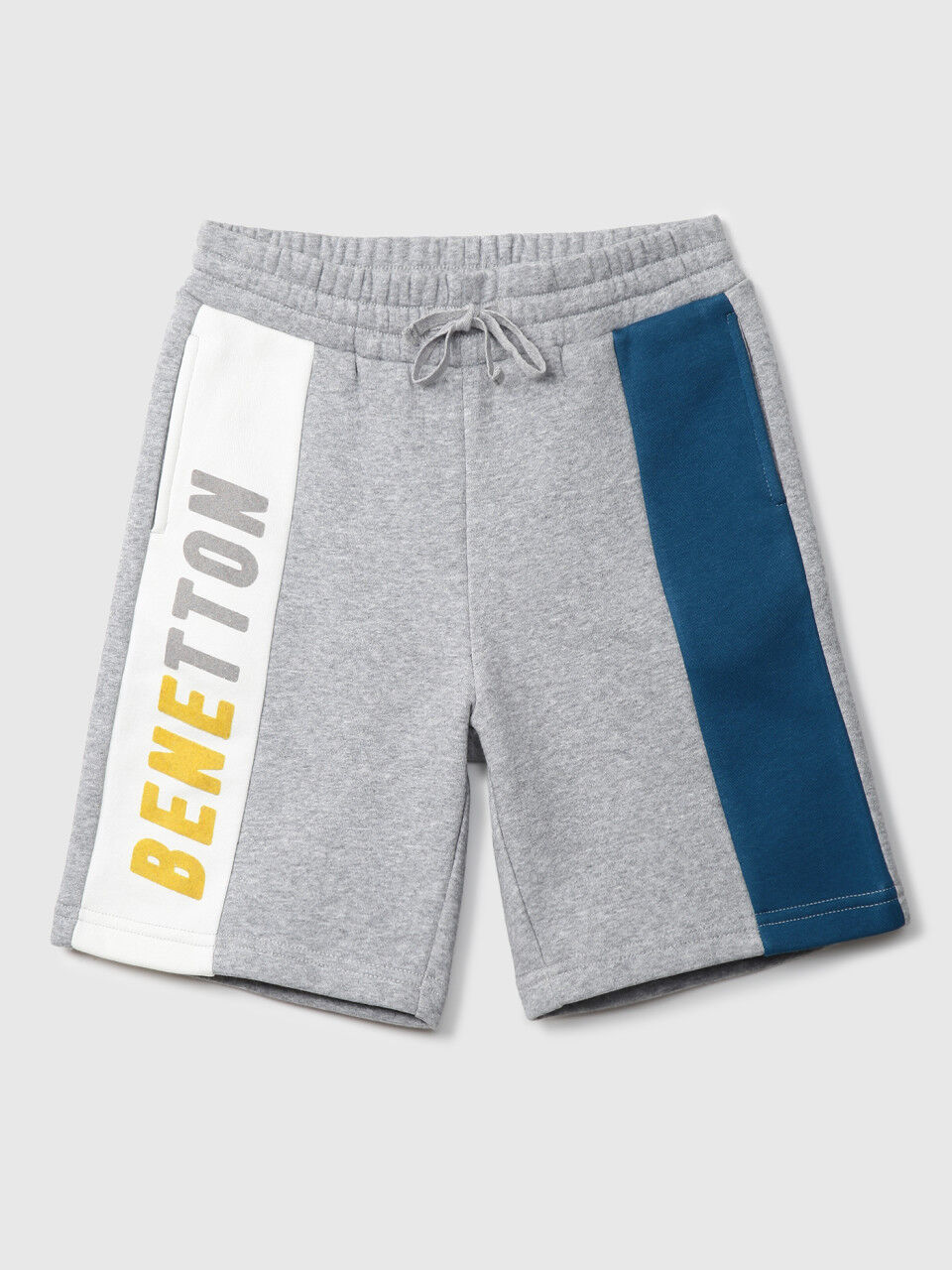 United Colors Of Benetton Boys Knitted Logo Shorts