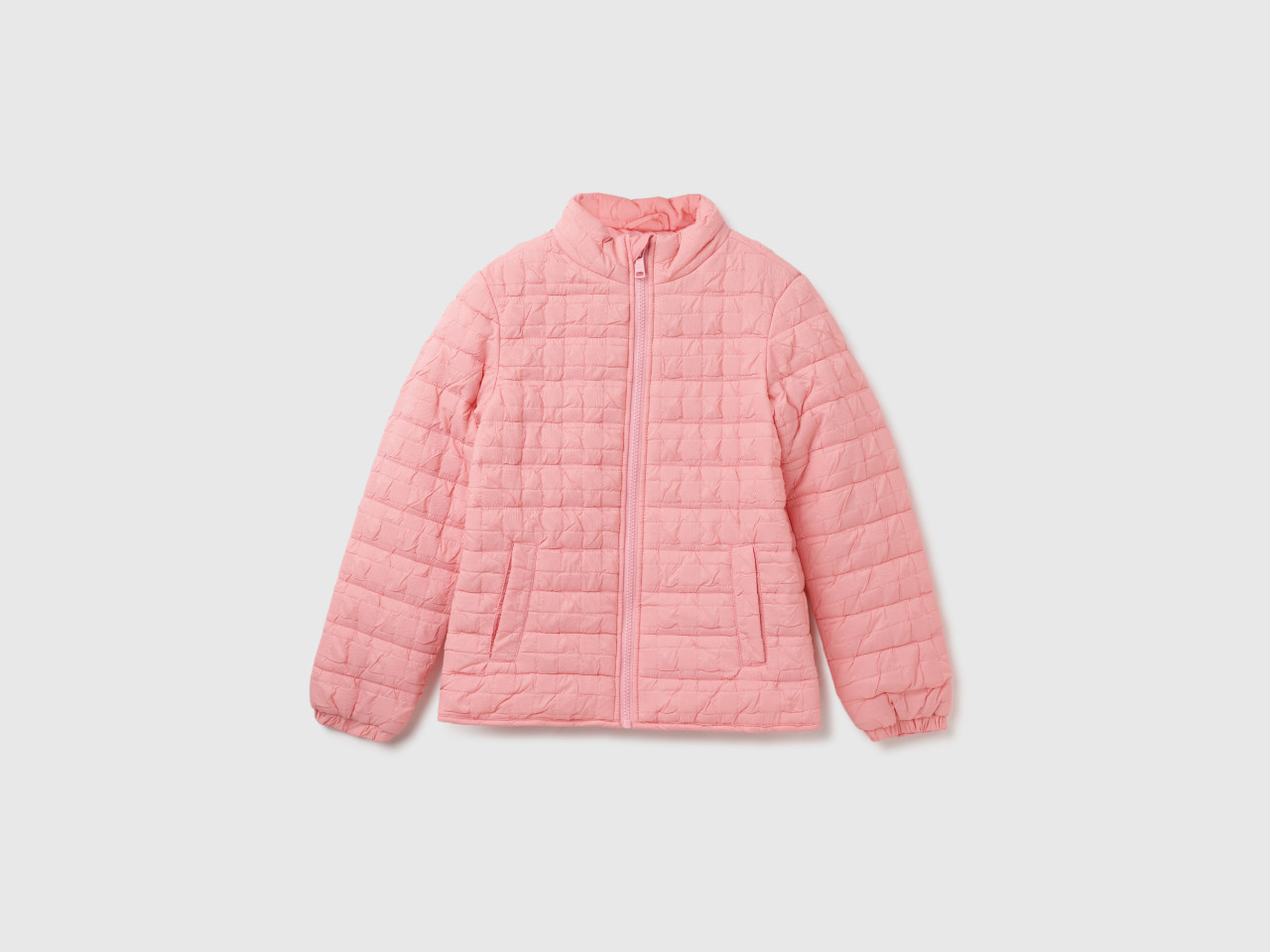Benetton dusty pink down jacket size IT42 | My good closet