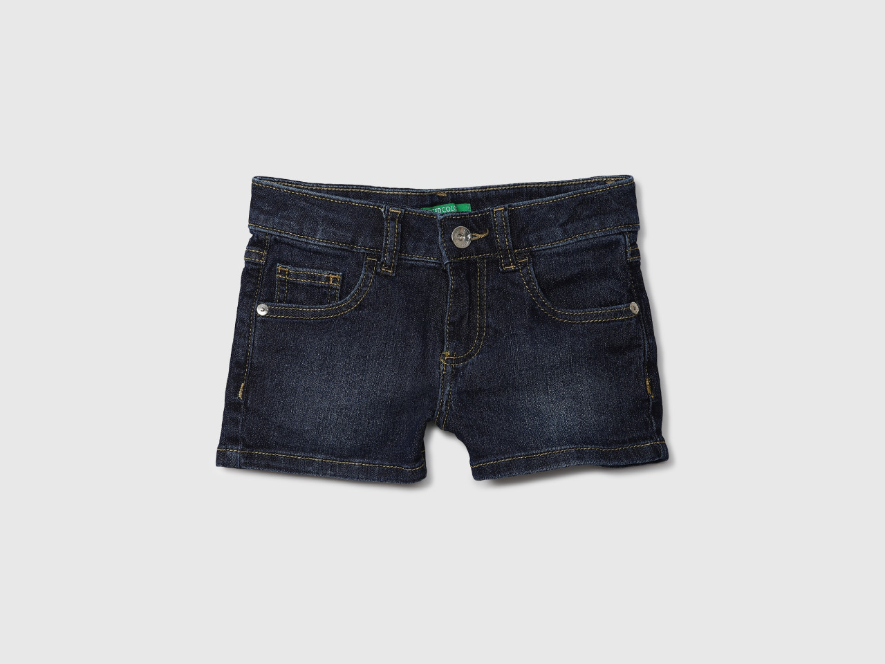 United Colors of Benetton Abbigliamento Pantaloni e jeans Shorts Pantaloncini Bermuda Paperbag Effetto Denim 