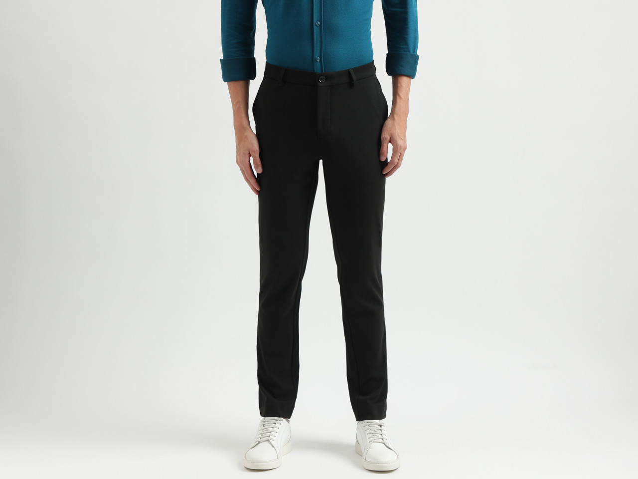 Buy Black Trousers & Pants for Women by UNITED COLORS OF BENETTON Online |  Ajio.com